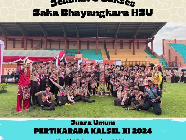 Juara Umum Pertikarada Kalsel XI 2024